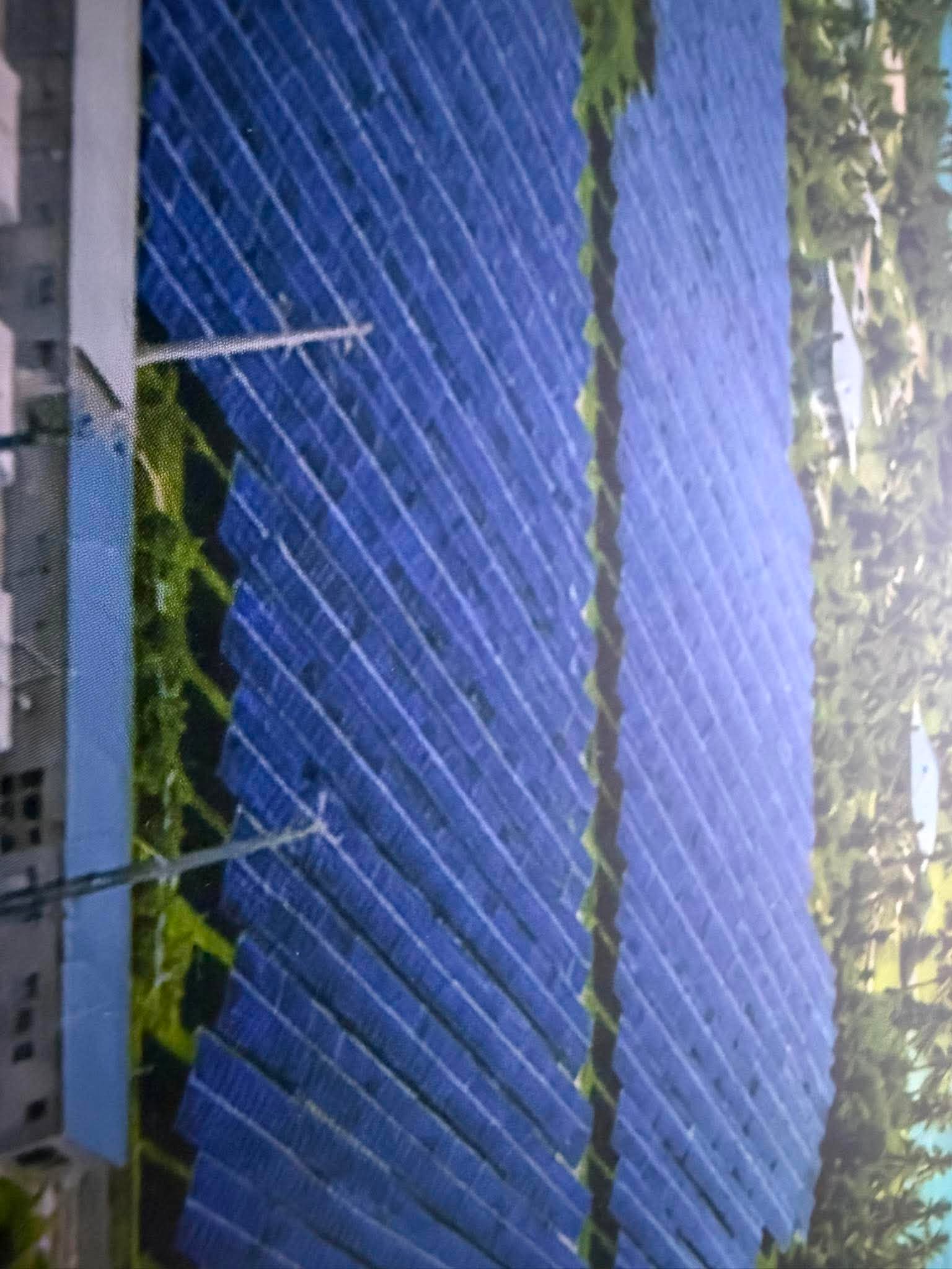 Solar array used for renewable agriculture operations